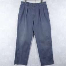 画像1: 90's POLO Ralph Lauren USA製 2タックチノトラウザーズ W31 (1)
