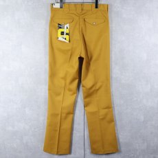 画像1: Stephens ピケ ウエスタンスラックス フラッシャー付きDEADSTOCK W35 (1)