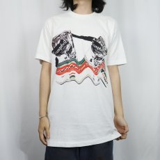 画像2: 90's Campbell's Soup USA製 プリントTシャツ M (2)