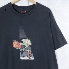 画像1: 2000's CINDER BLOCK "THE mr Bean SHOW" コメディアンプリントTシャツ BLACK  (1)