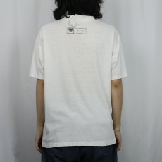 画像3: 90's Richard Stine USA製 "Man Reaching For A Star" アートプリントTシャツ L (3)