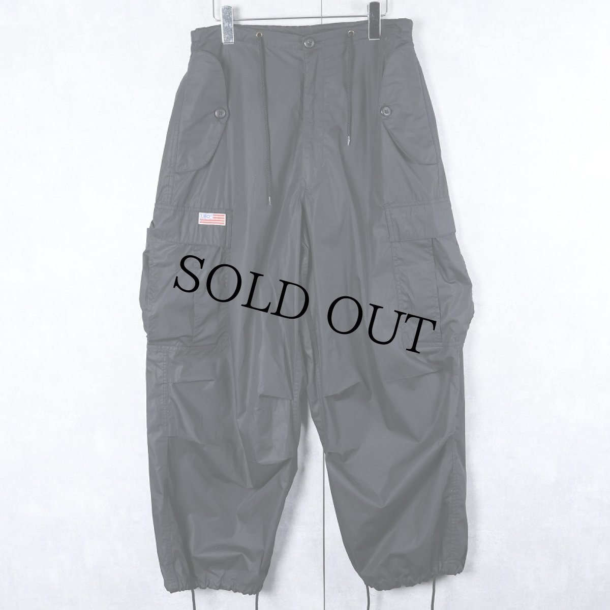 画像1: UFO M-65TYPE イージーカーゴパンツ BLACK XS (1)