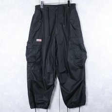 画像1: UFO M-65TYPE イージーカーゴパンツ BLACK XS (1)
