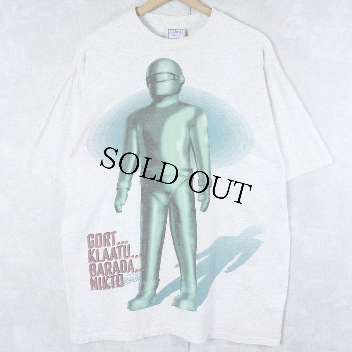 画像1: 90's The Day the Earth Stood Still USA製 SF映画プリントTシャツ XL (1)