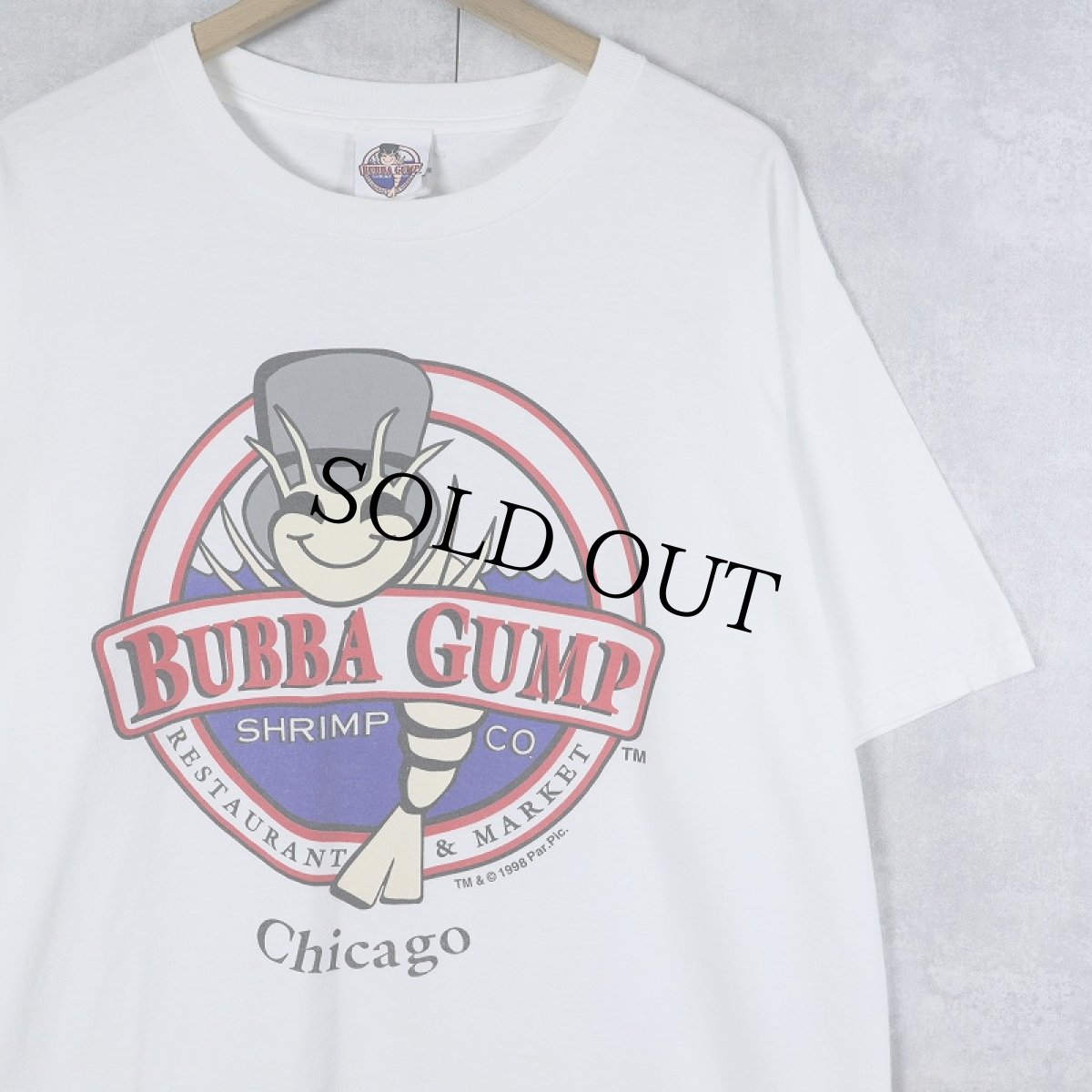 画像1: 90's Bubba Gump Shrimp Co. USA製 レストランプリントTシャツ L (1)