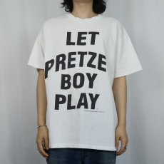 画像2: 90's Rold Gold "LET PRETZEL BOY PLAY" お菓子ブランド メッセージプリントTシャツ L (2)