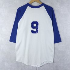 画像1: 70's RUSSELL ATHLETIC ナンバリング ラグランTシャツ XL (1)