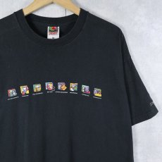 画像1: 90's COMPUCOM USA製 IT企業プリントTシャツ BLACK XL (1)