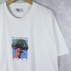 画像1: 90's Claritin CANADA製 アレルギー薬プリントTシャツ XL (1)