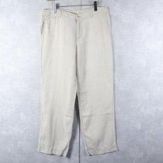 画像1: Eddie Bauer VASHON FIT リネンパンツ W35 (1)