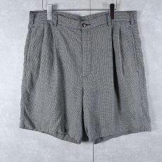 画像1: Jos. A. Bank 2タックリネンショーツ W36 (1)