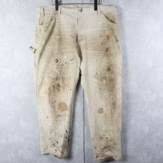 画像1: Dickies ペンキペイント コットンペインターパンツ W39 (1)