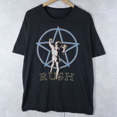 画像1: 2005 RUSH ロックバンドプリントTシャツ BLACK  (1)