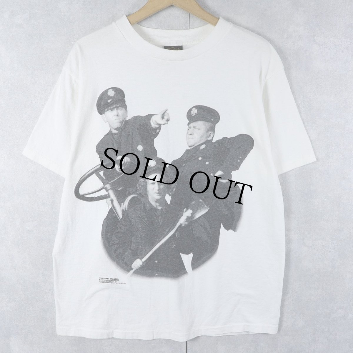 画像1: 90's The Three Stooges USA製 コメディアンプリントTシャツ XL (1)