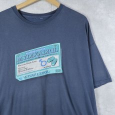 画像2: "got wood?" パロディプリントTシャツ NAVY (2)