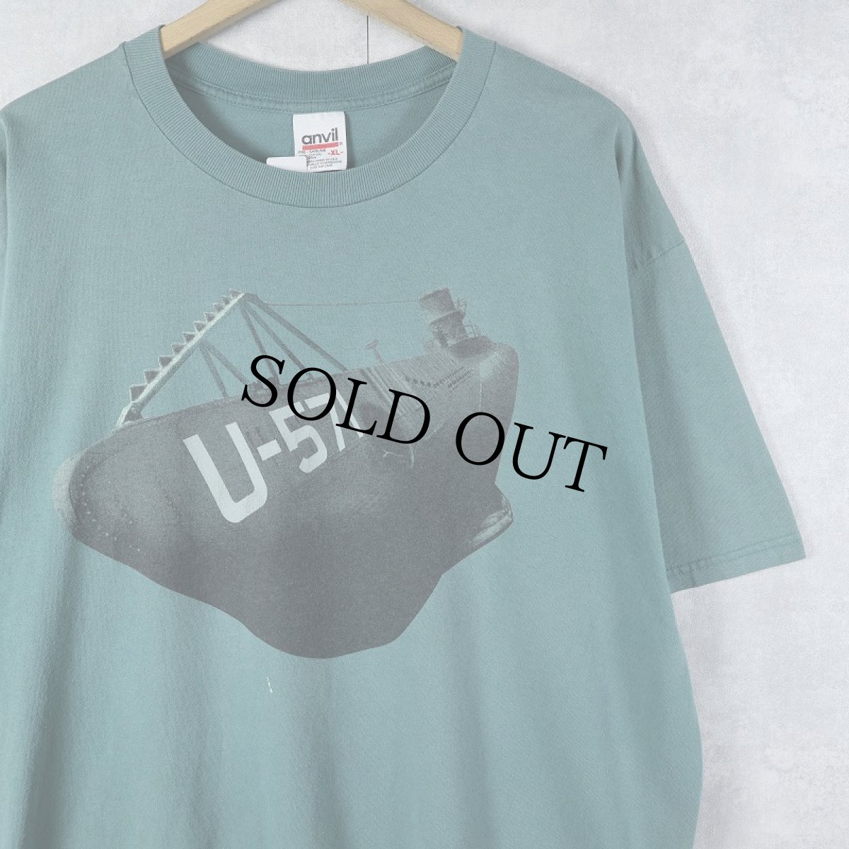 画像1: 2000's U-571 アクション映画 プリントTシャツ L (1)