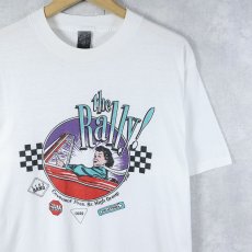 画像1: 80's "The Rally!" イラストプリントTシャツ  (1)