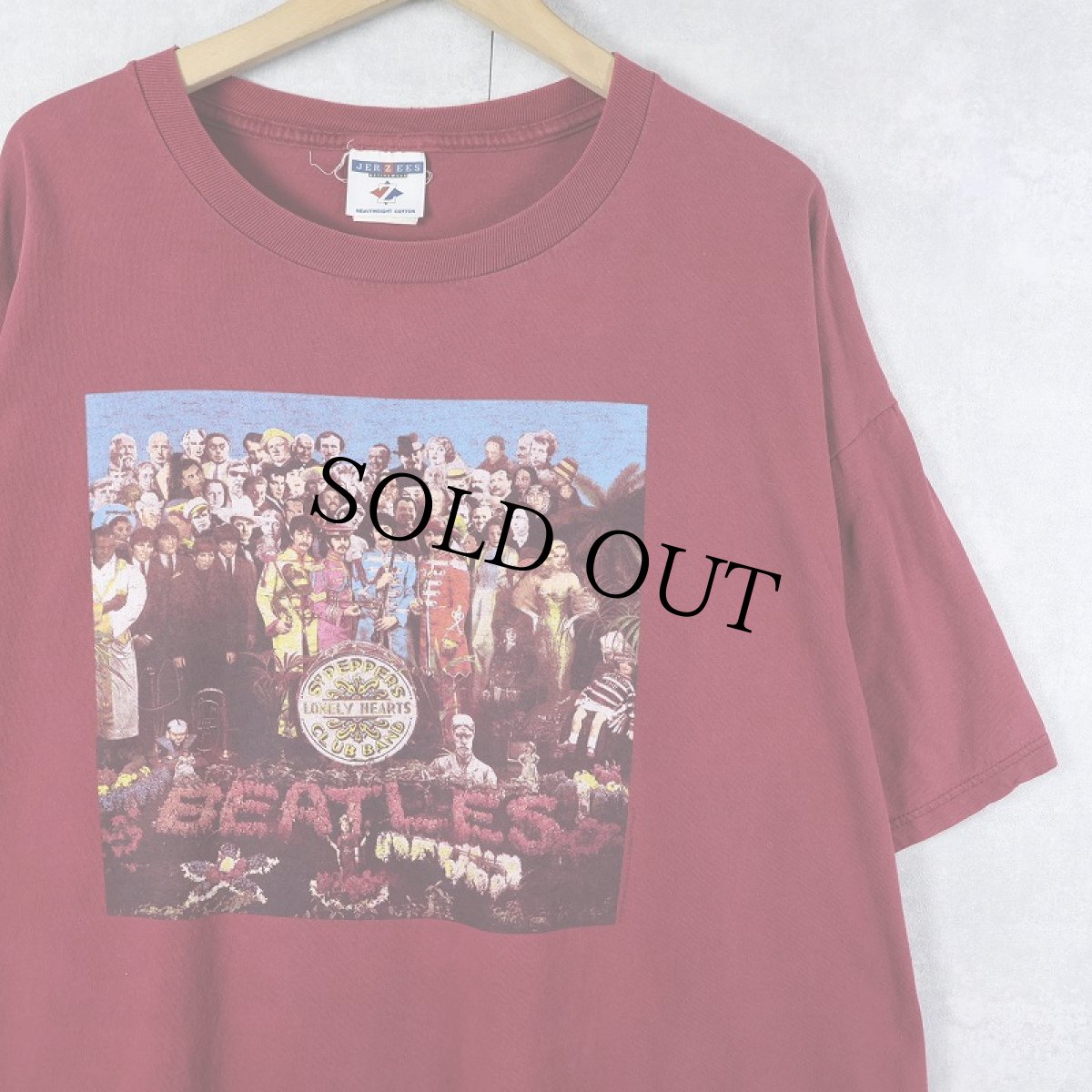 画像1: 90's〜 THE BEATLES USA製 "Sgt Pepper's Lonely Hearts Club Band" ロックバンドプリントTシャツ (1)