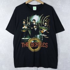 画像1: 2000's THE BEATLES ロックバンドプリントTシャツ BLACK L (1)