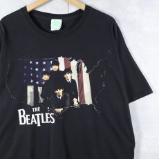 画像1: 2000's THE BEATLES ロックバンドプリントTシャツ XL (1)