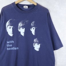 画像1: 90's THE BEATLES USA製 ロックバンドプリントTシャツ XL (1)