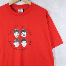 画像1: 90's THE BEATLES USA製 "COME TOGETHER" ロックバンドプリントTシャツ L (1)