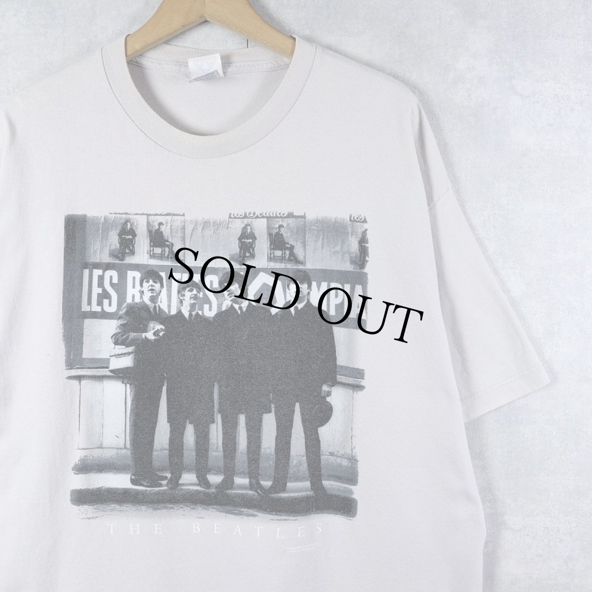 画像1: 2000's THE BEATLES ロックバンドプリントTシャツ XL (1)