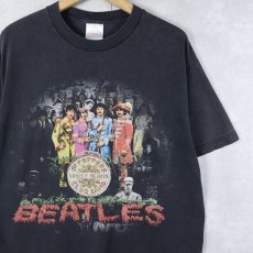 画像1: THE BEATLES USA製 "Sgt Pepper's Lonely Hearts Club Band" ロックバンドプリントTシャツ L (1)