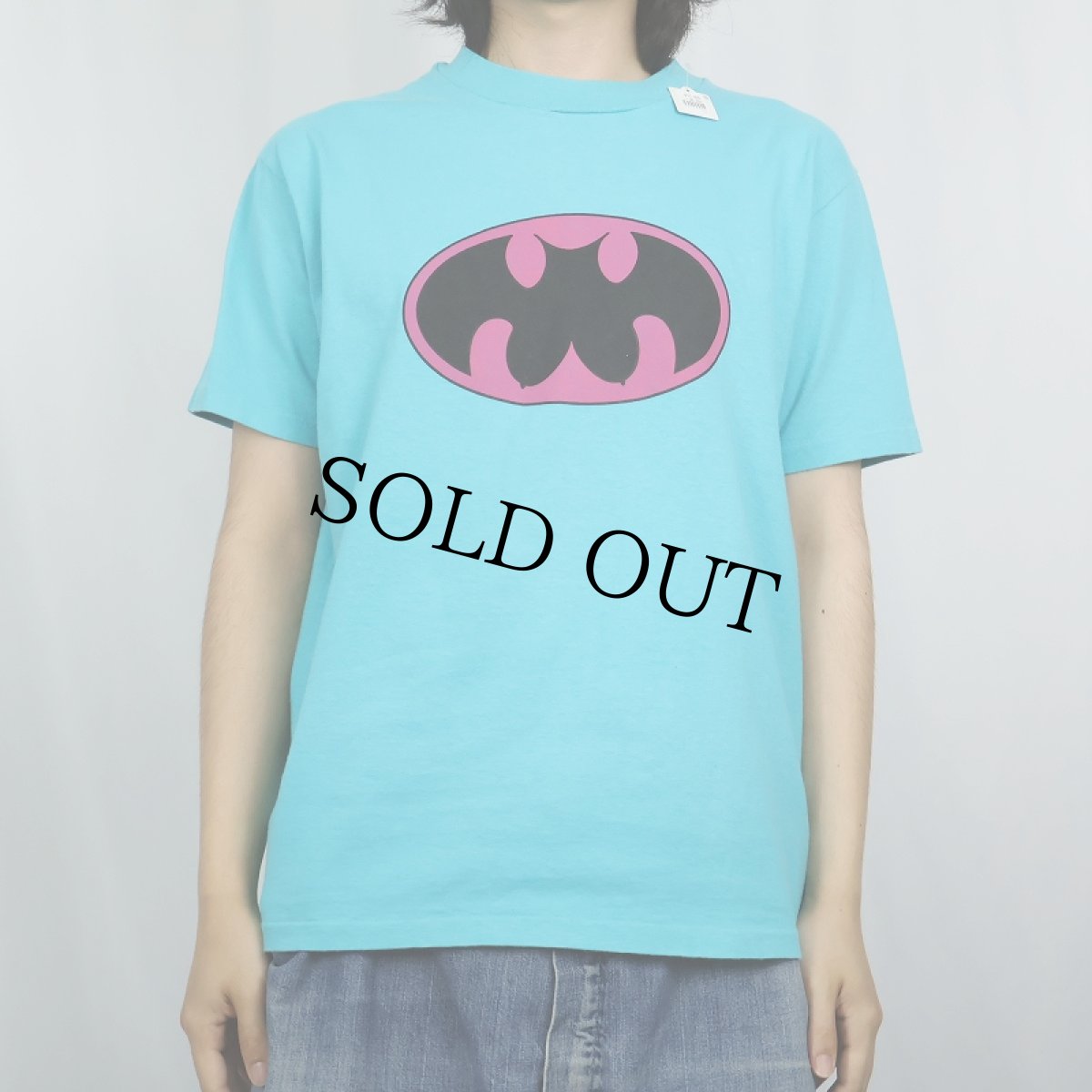 画像2: 90's USA製 "BATMAN" キャラクターパロディ エロプリントTシャツ L (2)