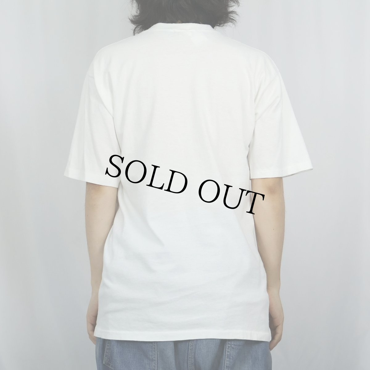 画像3: 90's USA製 "Skinny Dippin" ギミック エロプリントTシャツ L (3)