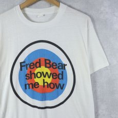 画像1: 80〜90's Fred Bear "Fred Bear showed me how" 名言プリントTシャツ (1)