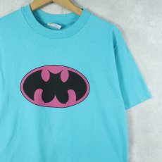 画像1: 90's USA製 "BATMAN" キャラクターパロディ エロプリントTシャツ L (1)