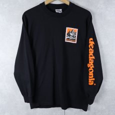 画像2: PRO CLUB "deadagonia" パロディプリントロンT M (2)