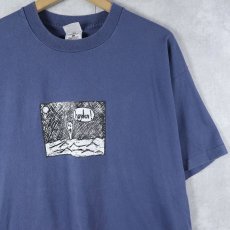 画像1: 90's "hayden!" イラストプリントTシャツ XL (1)