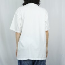 画像3: 90's BALZOUT USA製 "MIND SOFTNER" ガンジャプリントTシャツ XL (3)