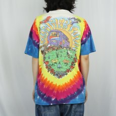 画像4: 90's GRATEFUL DEAD ロックバンド タイダイTシャツ (4)