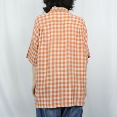 画像3: 2000's Patagonia チェック柄 ちりめんA/Cシャツ XL (3)