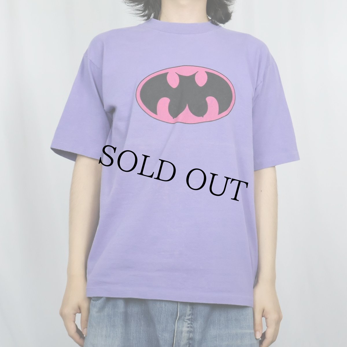 画像2: 90's CANADA製 "BATMAN" キャラクターパロディ エロプリントTシャツ M (2)