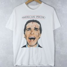 画像1: AMERICAN PSYCHO ホラー映画プリントTシャツ M (1)