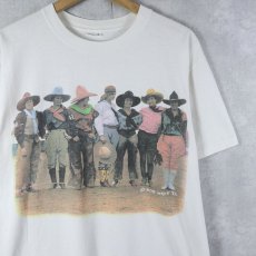 画像1: 90's〜 BOB WADE "COWGIRLS" フォトプリントTシャツ  (1)