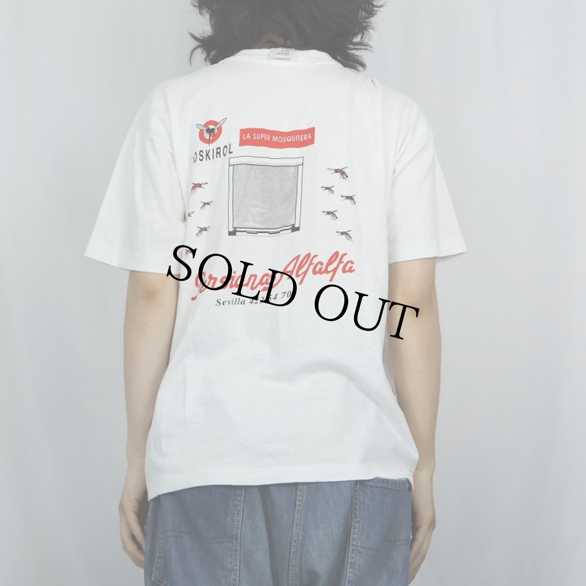 画像4: 90's Persiaras Alfalfa ブラインドメーカー プリントTシャツ XL (4)