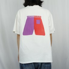 画像4: 90's USA製 パンツプリントTシャツ XL (4)