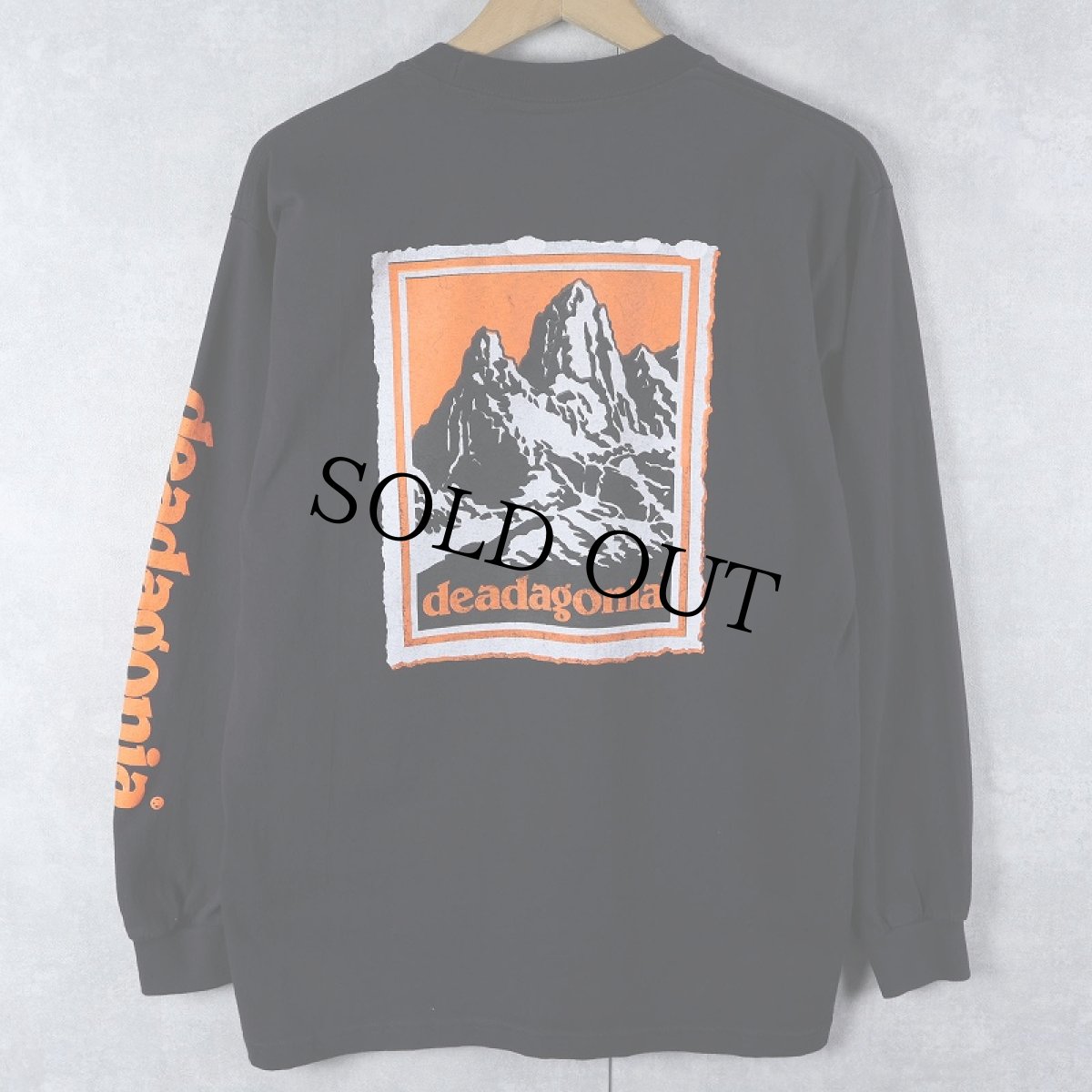 画像1: PRO CLUB "deadagonia" パロディプリントロンT M (1)
