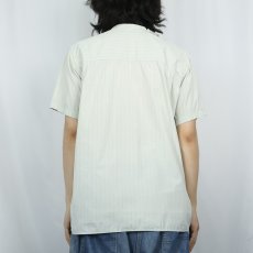 画像3: VINTAGE ストライプ柄 コットンプルオーバーシャツ (3)