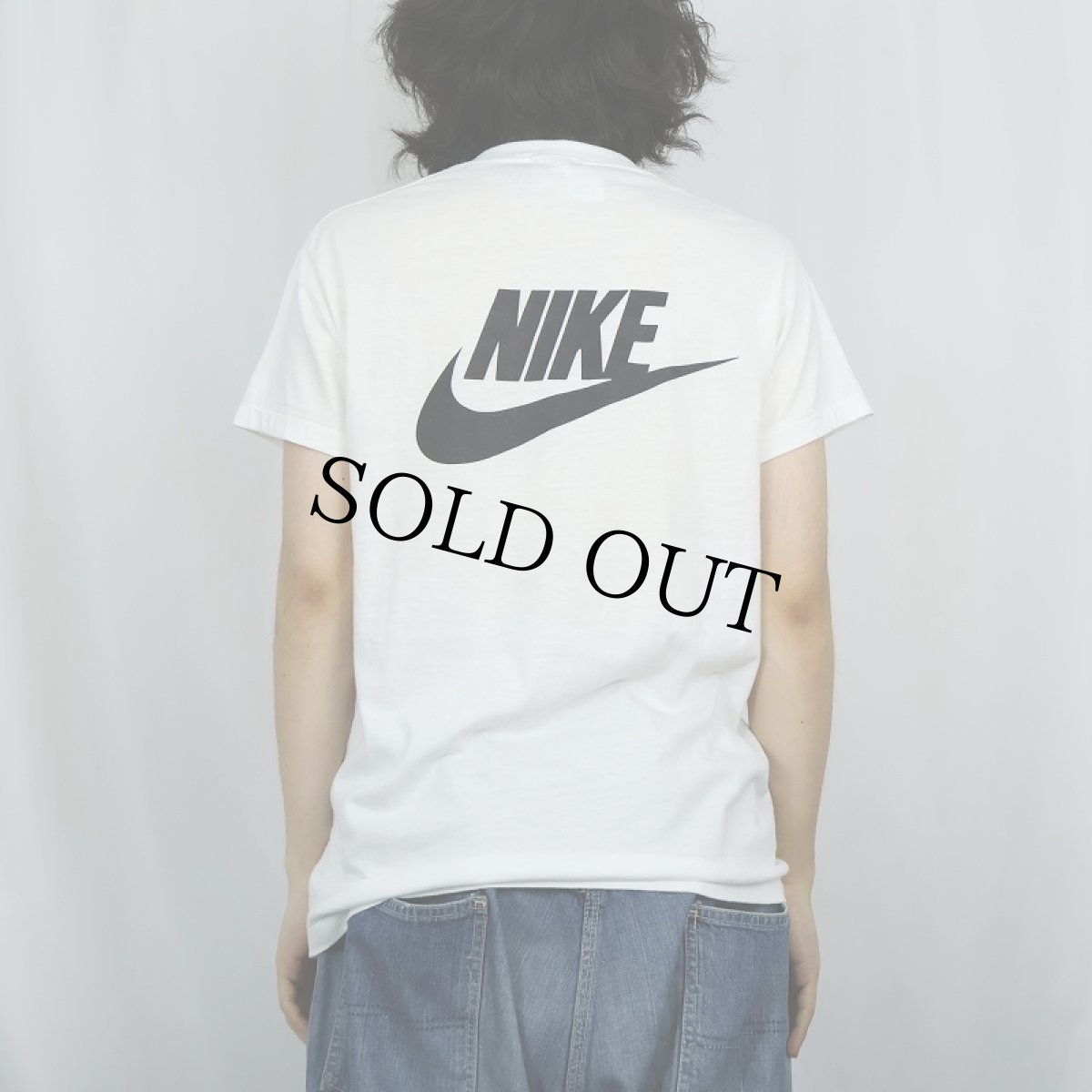 画像4: 90's NIKE USA製 "JUST SAY NO! TO DRUGS" メッセージプリントTシャツ M  (4)