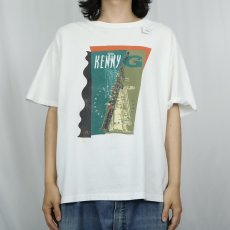 画像2: 90's KENNY G USA製 "BREATHLESS WORLD TOUR" サックス奏者プリントTシャツ XL (2)