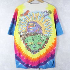 画像2: 90's GRATEFUL DEAD ロックバンド タイダイTシャツ (2)