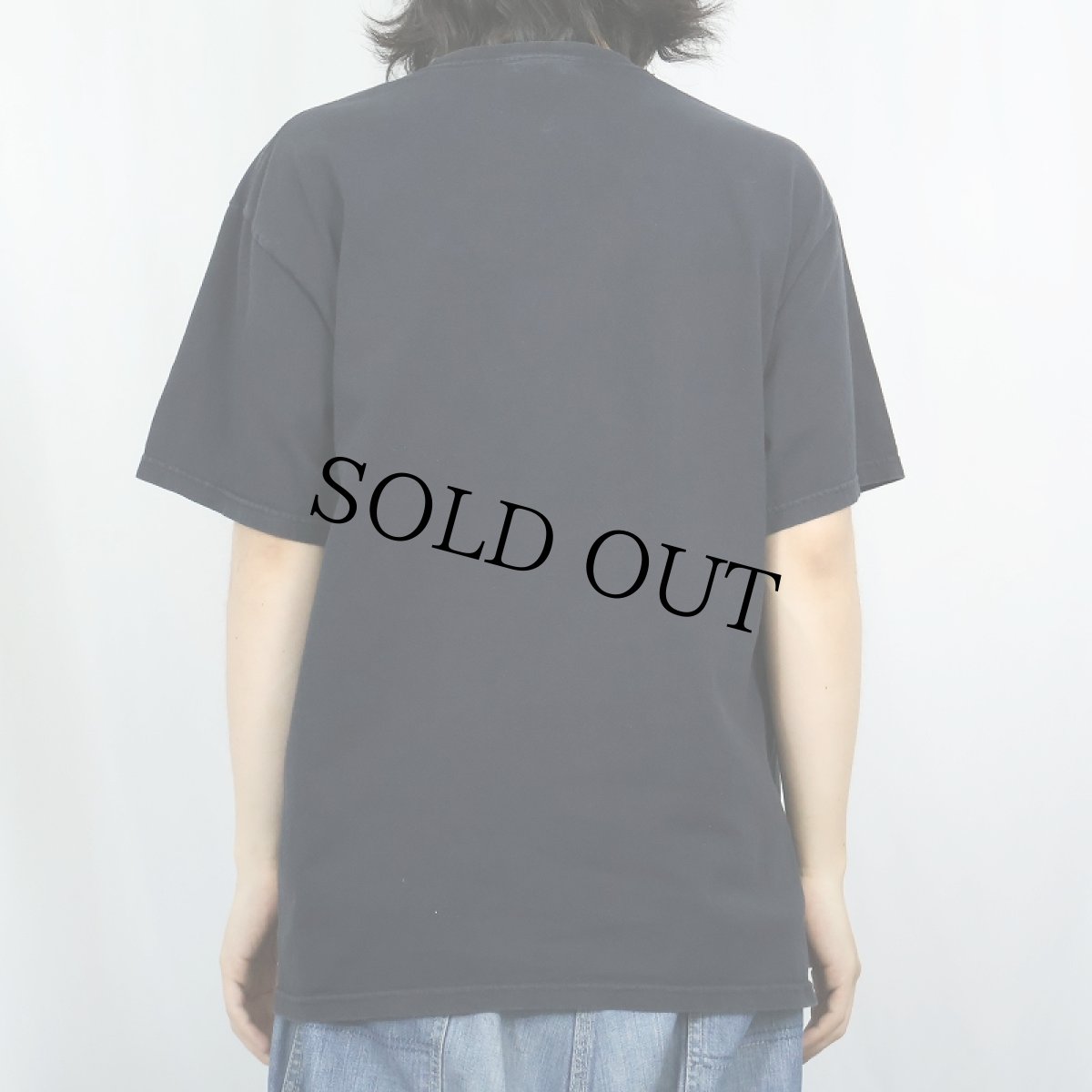 画像3: "I SUPPORT SINGLE MOMS" ストリッパープリントTシャツ BLACK L (3)