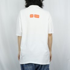 画像4: "if you had the power to change the world, would you?" メッセージプリントTシャツ XL (4)