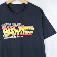 画像1: BACK TO THE FUTURE SF映画 プリントTシャツ (1)